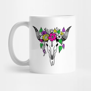 The skull of a goat Mug